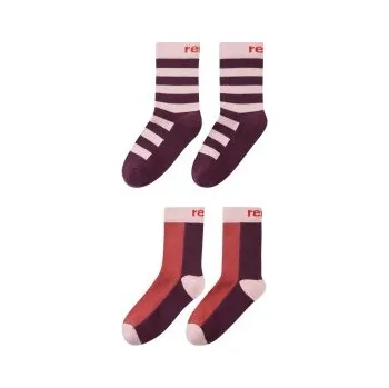 Dětské ponožky Reima Jalkaan - Deep purple červené Velikost: 38/41