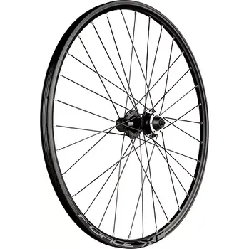 Zapletené kolo FORCE 26" Zapletená kola FORCE XC DISC 559x19, 6 děr, 32 d uchycení kotouče INTL (6 děr) náboj Zadní - rychloupínák - ořech HG