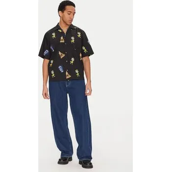 Pánská košile HUGO Košile 50534201 Černá Regular Fit XL