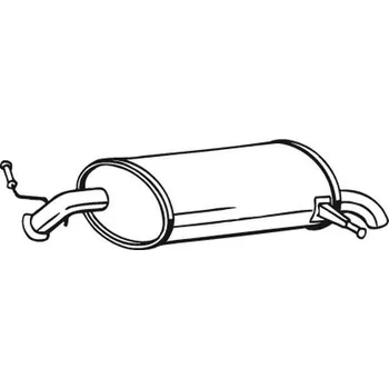 Tlumič výfuku Zadní tlumič výfuku BOSAL 190-031