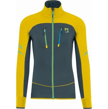 Dámská casual bunda KARPOS M Alagna Evo Jacket, Dark Slate/Sulphur/Diva Blue velikost: L