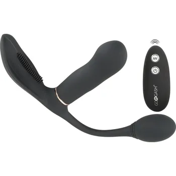 Vibrátor Kalhotkový vibrátor s trojitou stimulací GoGasm