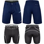 FORCE Kraťasy Force BLADE MTB s odnímatelnou vložkou - tmavě modré velikost XL