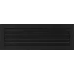 Krbová mřížka 17x49 BASIC černá s žaluzií