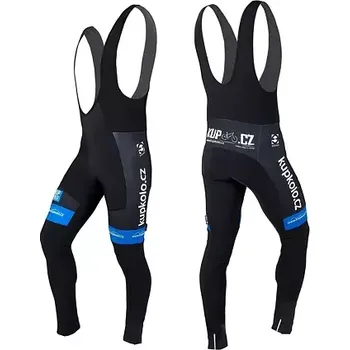 cyklistické kraťasy Eleven Pánské dlouhé kalhoty Kupkolo - Eleven Thermo Alan, se šlemi - zip velikost M