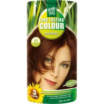 Barva na vlasy HennaPlus dlouhotrvající barva Mahagon 5.5 100 ml