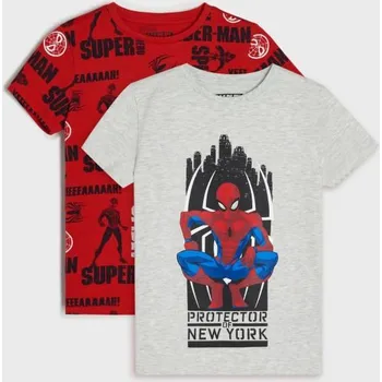 Chlapecké tričko Sinsay - Sada 2 triček Spiderman - vícebarevná - 933BG-MLC - 933BG-MLC-98-1