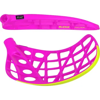 Florbalová čepel Čepel Fatpipe CTRL SLICKS FH2 Le pink Pravá (pravá ruka dole) středně tvrdá (PP - odlehčená)