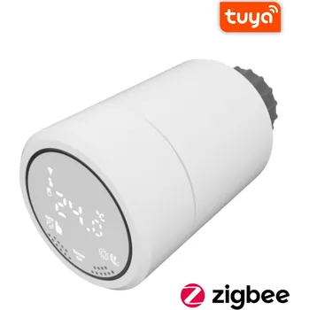 Hlavice pro radiátor BOT Chytrá Zigbee/WiFi termostatická hlavice TH6 Tuya