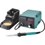 EXTOL INDUSTRIAL Stanice pájecí s LCD a elektronickou regulací teploty a kalibrací