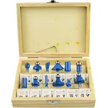 GEKO Sada fréz, 6 mm - 12ks