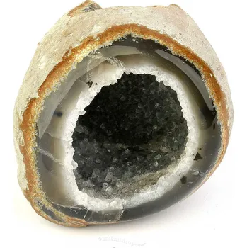 Přírodní kámen Achátová geoda s dutinou 963g (Brazílie)