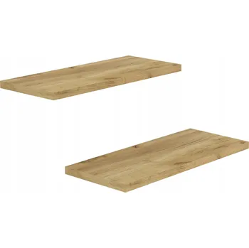 police Police laminovaná deska HWS FURNITURE 40 x 15 cm dub craft zlatý