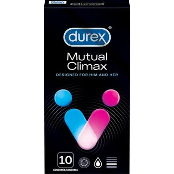 Kondom Drážkované kondomy Durex Mutual Climax