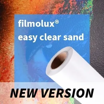 Fotopapír 104cm x 50m Filmolux easy clear sand laminating film *nová verze*