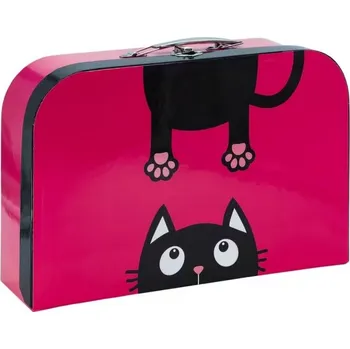 Školní kufřík Kufřík dětský na malířské potřeby 35cm Crazy Kitten