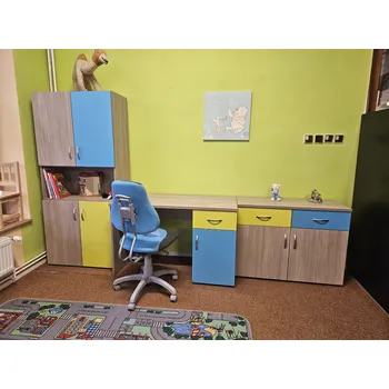 Dětský pokoj Monarc Sektorový nábytek EXCEL dětský pokoj - výprodej vystavené sestavy