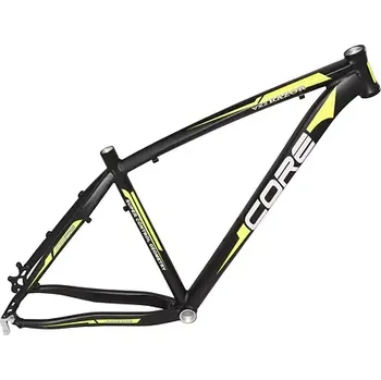 rám kola Rám pánský Al - 29" Core Razor černý mat se žlutým, rovný velikost rámu - palce - cm 19 - (48 cm)