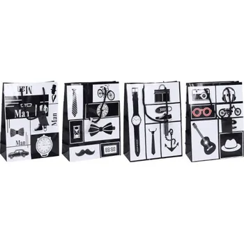 Dárková taška Dárková taška M 26x32x10cm mix 959126