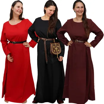 Karnevalový kostým Výprodej Dámské bavlněné středověké šaty (10.-15. stol.) univerzální