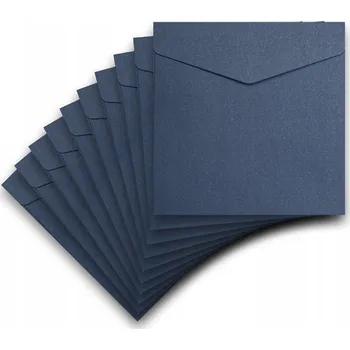 Obálka Ozdobné obálky Bytecraft 165x165 mm modré 10 kusů