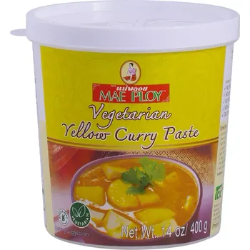 Omáčka Mae Ploy Žlutá Kari pasta Vegetariánská 400 g