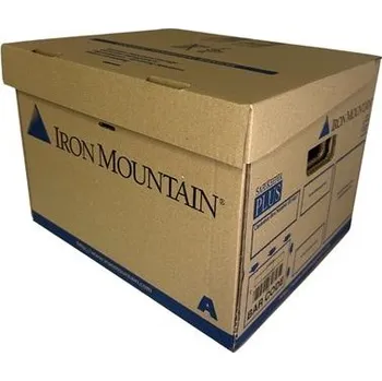 Archivační box Iron Mountain Archivační krabice Iron Mountain, typ A, hnědá