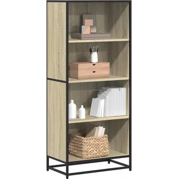 vidaXL Knihovna 60 x 35 x 139 cm kompozitní dřevo [3300841] Barva: dub sonoma