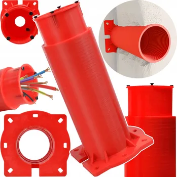 Tepelná izolace ELEKTROINSTALAČNÍ KRABICE FASÁDNÍ 100 MM PRO ZATEPLENÍ POLYSTYRENEM S REGULACÍ