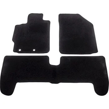 autokoberec ACI textilní koberce pro TOYOTA Yaris 06-08 černé (sada 3 ks)