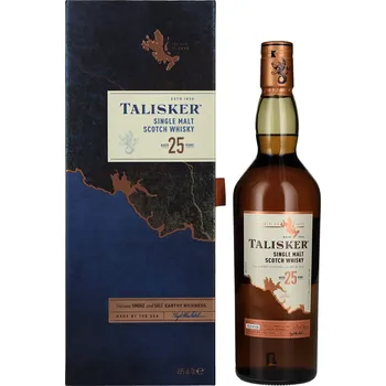 Whisky Talisker Single Malt Whisky 25y 45,8% 0,7 l (tuba)