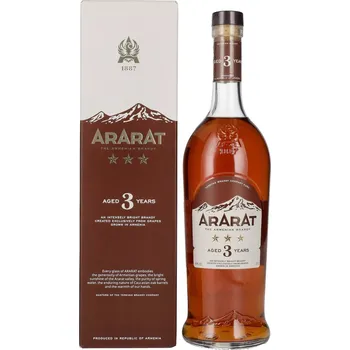 Brandy Ararat 3Y 40% 0,7 l (karton)