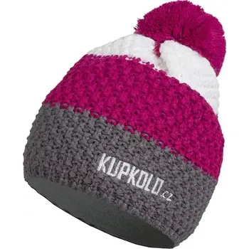 Čepice Kupkolo Pletený KULICH čepice - KUPKOLO.CZ barva fialová