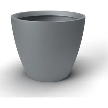 Květináč Květináč ERA XL, sklolaminát, výška 98 cm, šedá