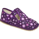 Dívčí barefoot papuče VIOLET FLOWER, Beda vel. 32