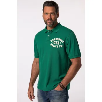 Pánská košile JP1880, Plus size Polokošile JP1880, krátké rukávy, nášivky, vintage vzhled, do 8XL pro plnoštíhlé nadměrná velikost, 834384454-1455, zelený, 6XL, Plus size oblečení, Oblečení pro vysoké muže, Nadměrné velikosti, Oblečení pro plnoštíhlé.