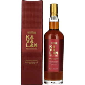 Whisky Kavalan SHERRY OAK Single Malt Whisky 46% 0,7 l (tuba)