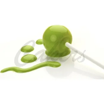 Čokoláda CM Basic - poleva limetková zelená 260g