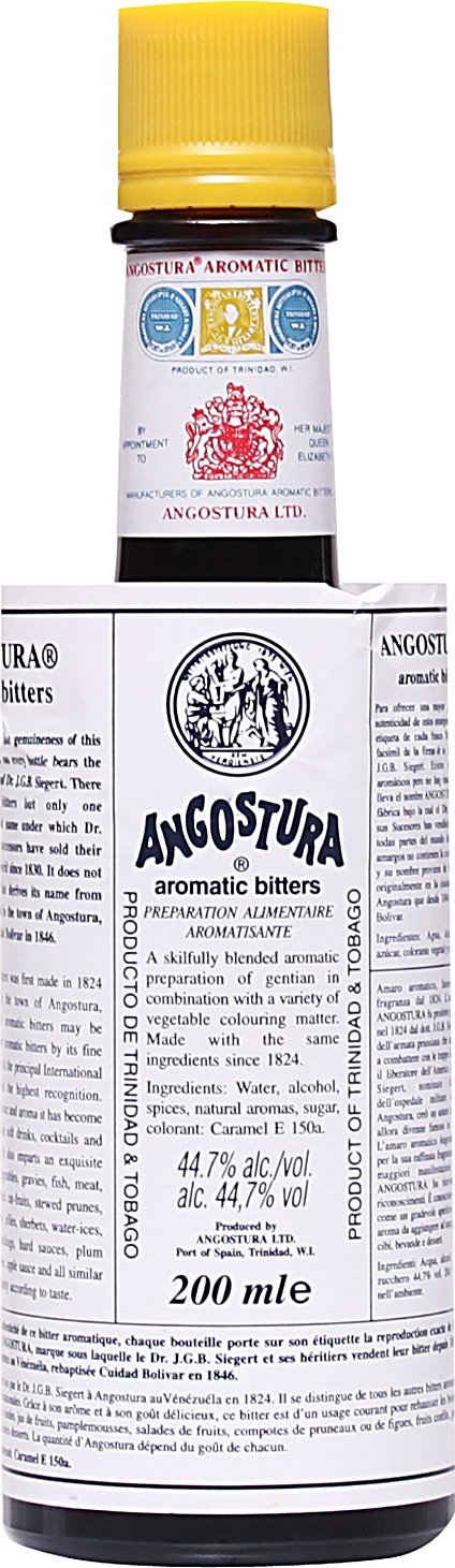 Angostura Aromatic Bitters 44,7% 0,2 l (holá láhev)