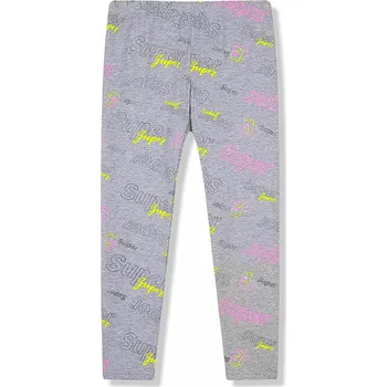 Dívčí legíny Dětské legíny KUGO FL6750 šedé vel.146,152,158,164