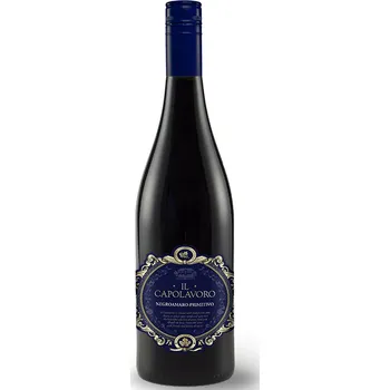 Víno Capolavoro Negroamaro - Primitivo, 13,5%, 0,75L (holá lahev)