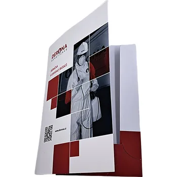 Složky PREMIUM mat - s oboustrannou matnou fólií Technologie tisku: Ofset, Počet ks: 100, Barevnost tisku: Jednostranně barevné (CMYK) s oboustrannou matnou fólií