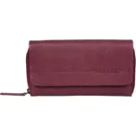 BURKELY Dámská kožená peněženka RFID Natural Norah 1000821.04.45 červená