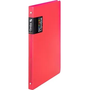 Karton PP 4 kroužkový pořadač Opaline A4 2,0 cm červený