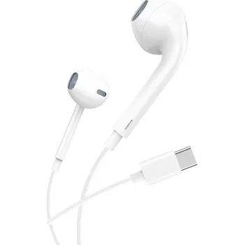 Sluchátka Foneng T15 Type-C bílá