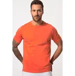 JP-Aware, Plus size JP AWARE tričko, krátké rukávy, výšivka, GOTS certifikovaná biobavlna pro plnoštíhlé nadměrná velikost, 826206521-1454, červený, 5XL, Plus size oblečení, Oblečení pro vysoké muže, Nadměrné velikosti, Oblečení pro plnoštíhlé.