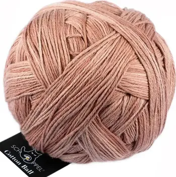 Příze Schoppel Wolle Cotton ball 2346 Rosarium (Příze Cotton ball 2346 Rosarium)