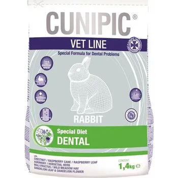 Krmivo pro hlodavce Cunipic VetLine Rabbit Dental 1,4 kg
