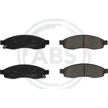 Brzdová destička Sada brzdových destiček, kotoučová brzda A.B.S. 35387