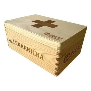 Lékárnička Lékárnička dřevěná EMPOLAS